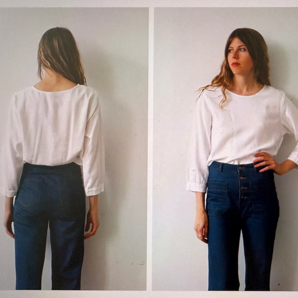 Classic White Women's Blouse